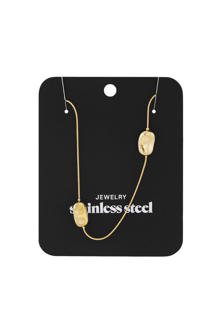 Sculpted Bead Necklace