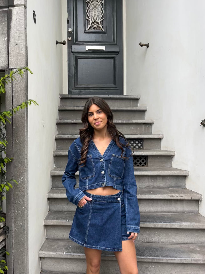 Bella Blue Denim Skirt