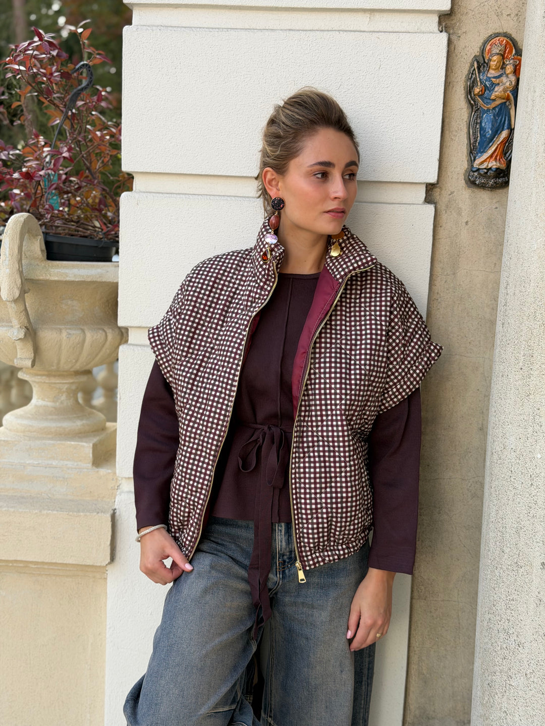Padded Check Bodywarmer - PRE ORDER