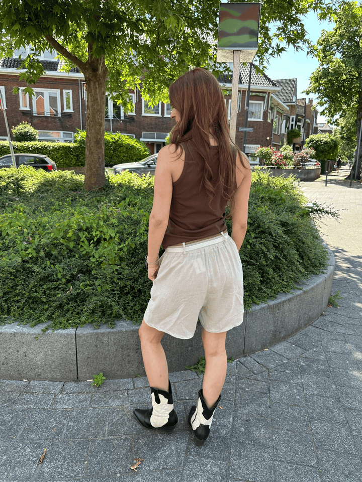 Linen Beach Shorts