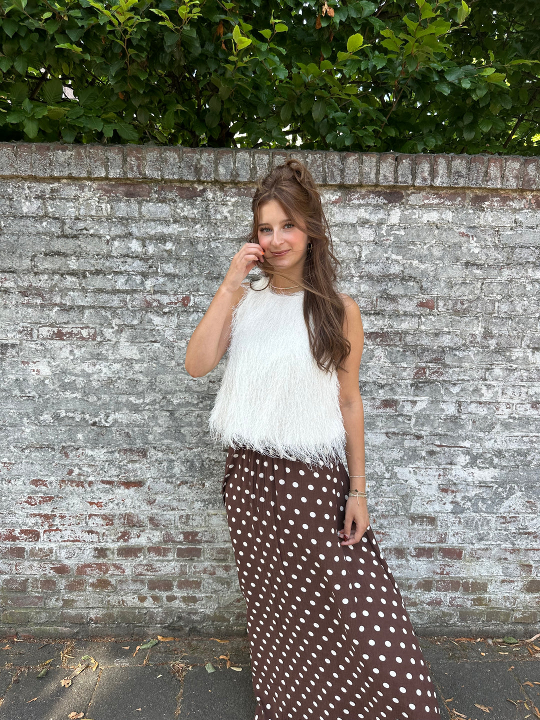 Choco Brown Maxi Skirt - PRE ORDER