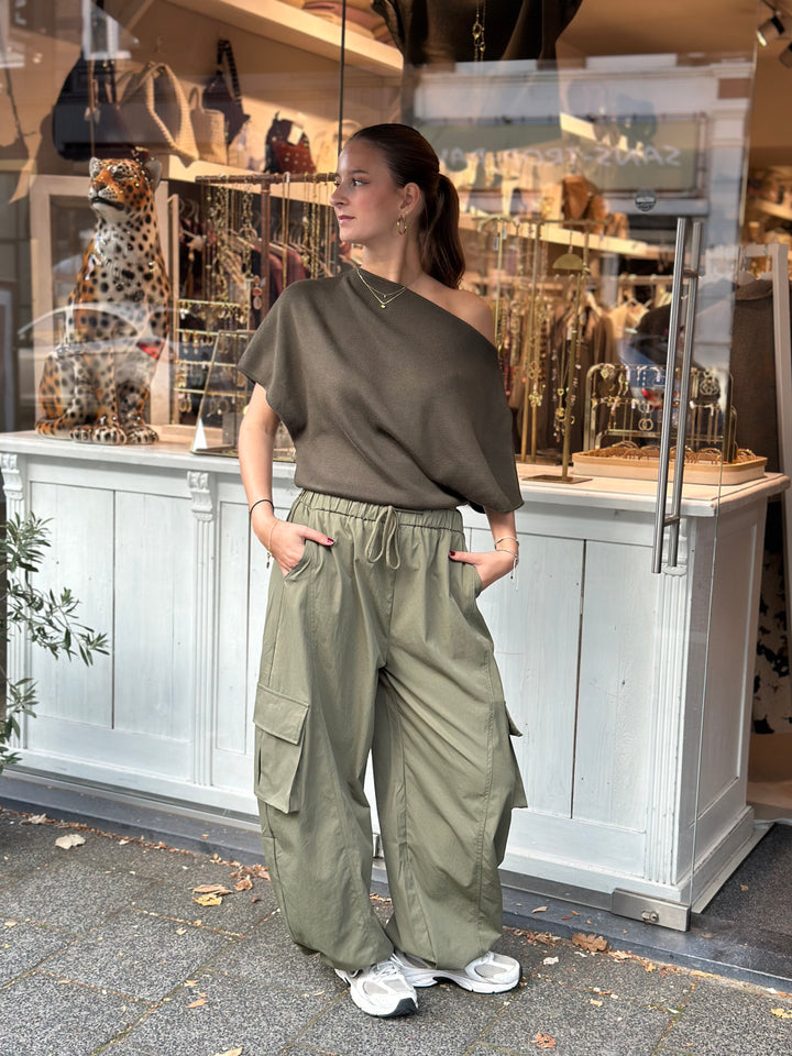 Cargo Wide Pants