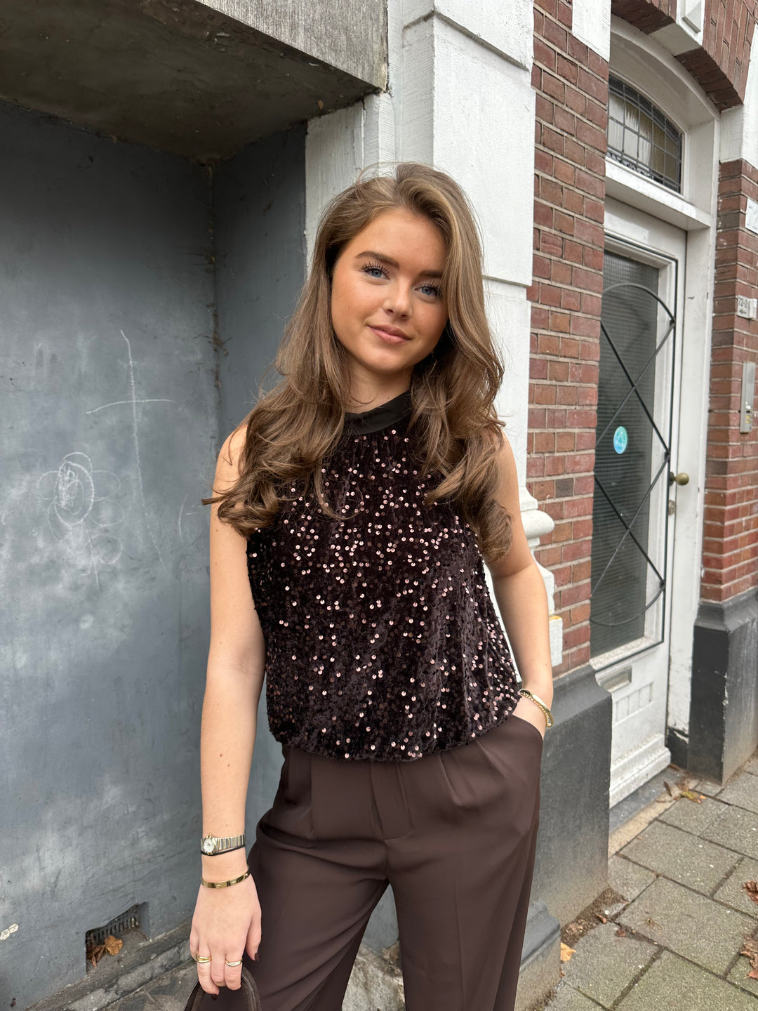 Midnight Sparkle Top
