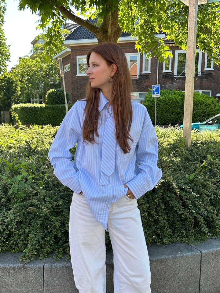 Iconic Tie Blouse