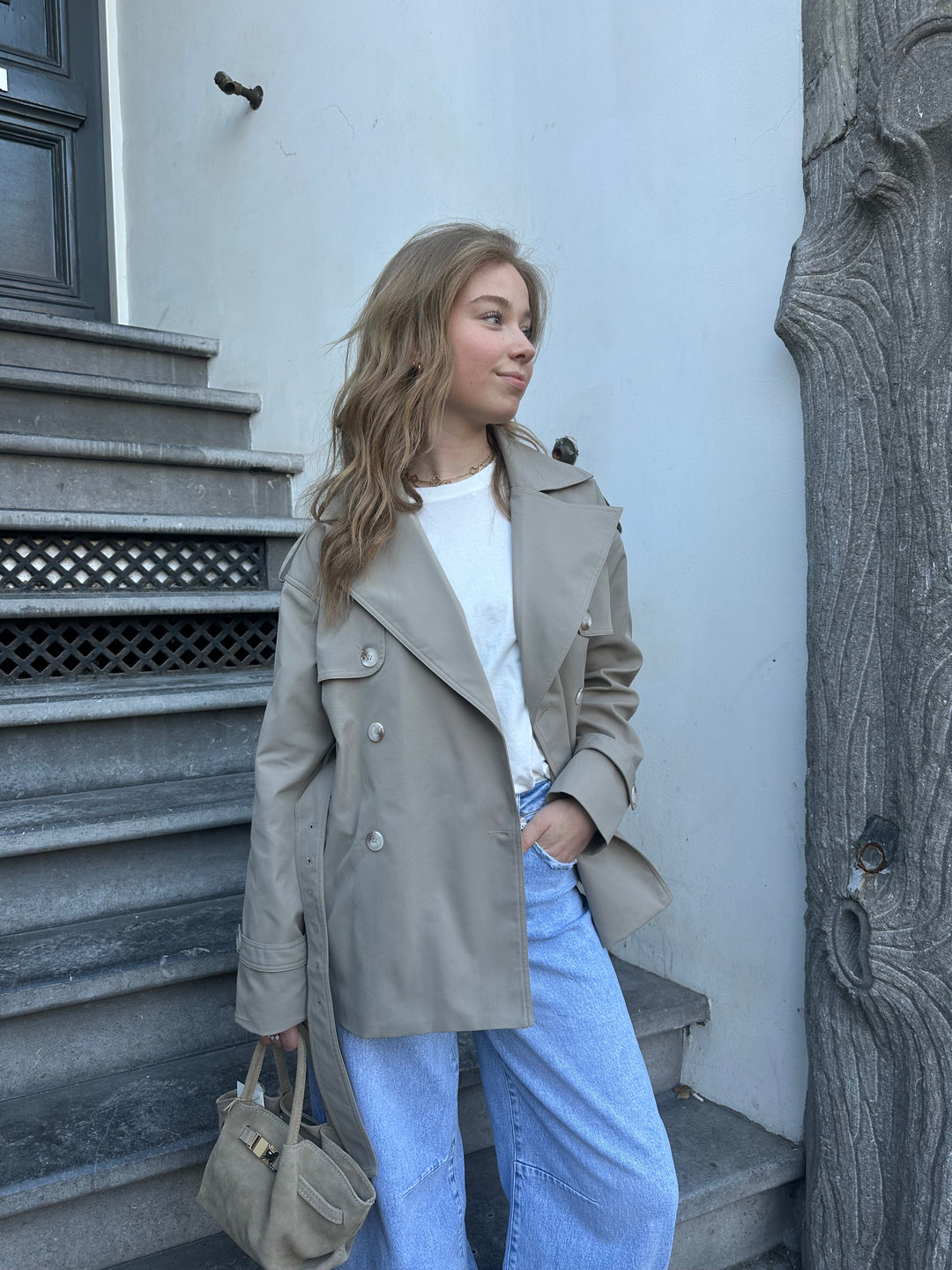 Short Trench Coat