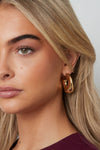 Bold Twist Hoops