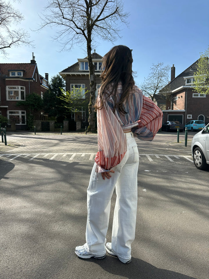 Loulou Stripe Blouse