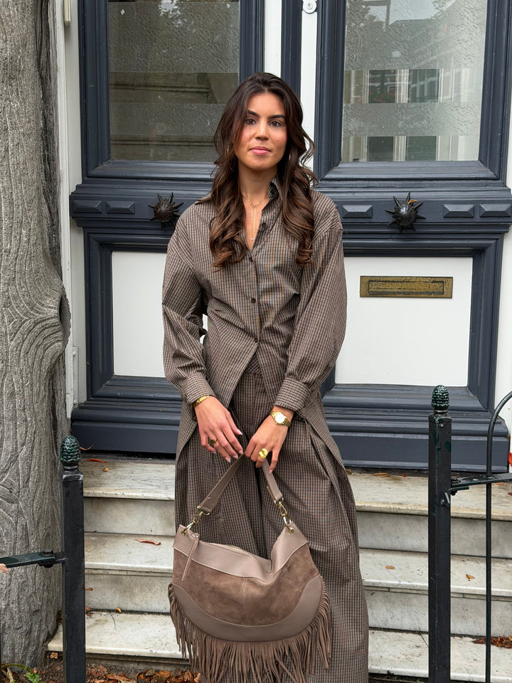 Ida Check Blouse