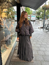 Padded Leopard Jacket