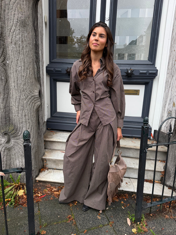 Ida Check Pants