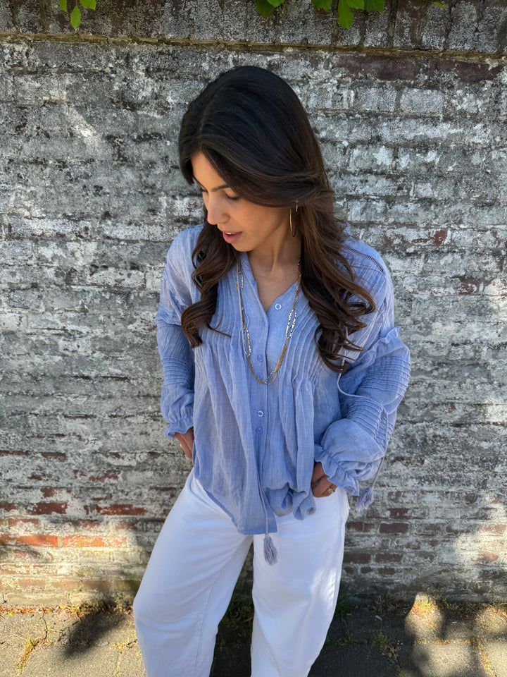 Boho Lila Blouse