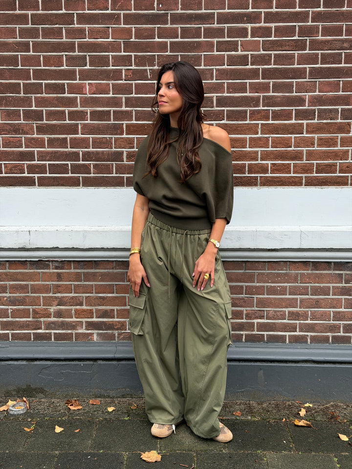 Cargo Wide Pants