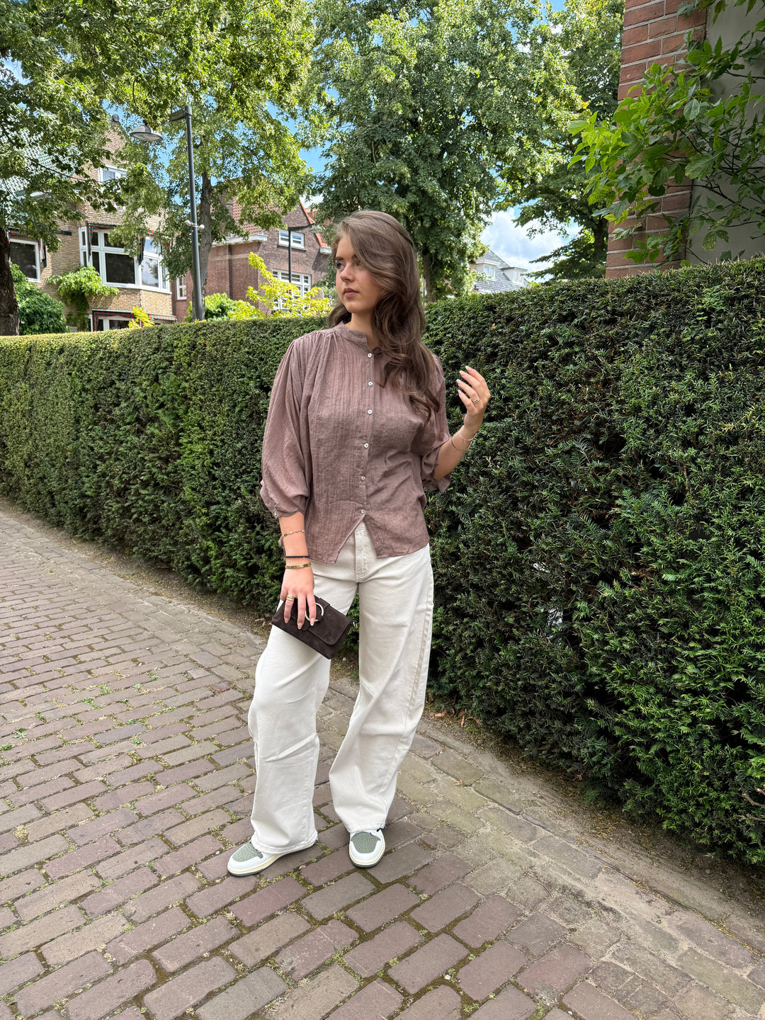Loop Suede Bag