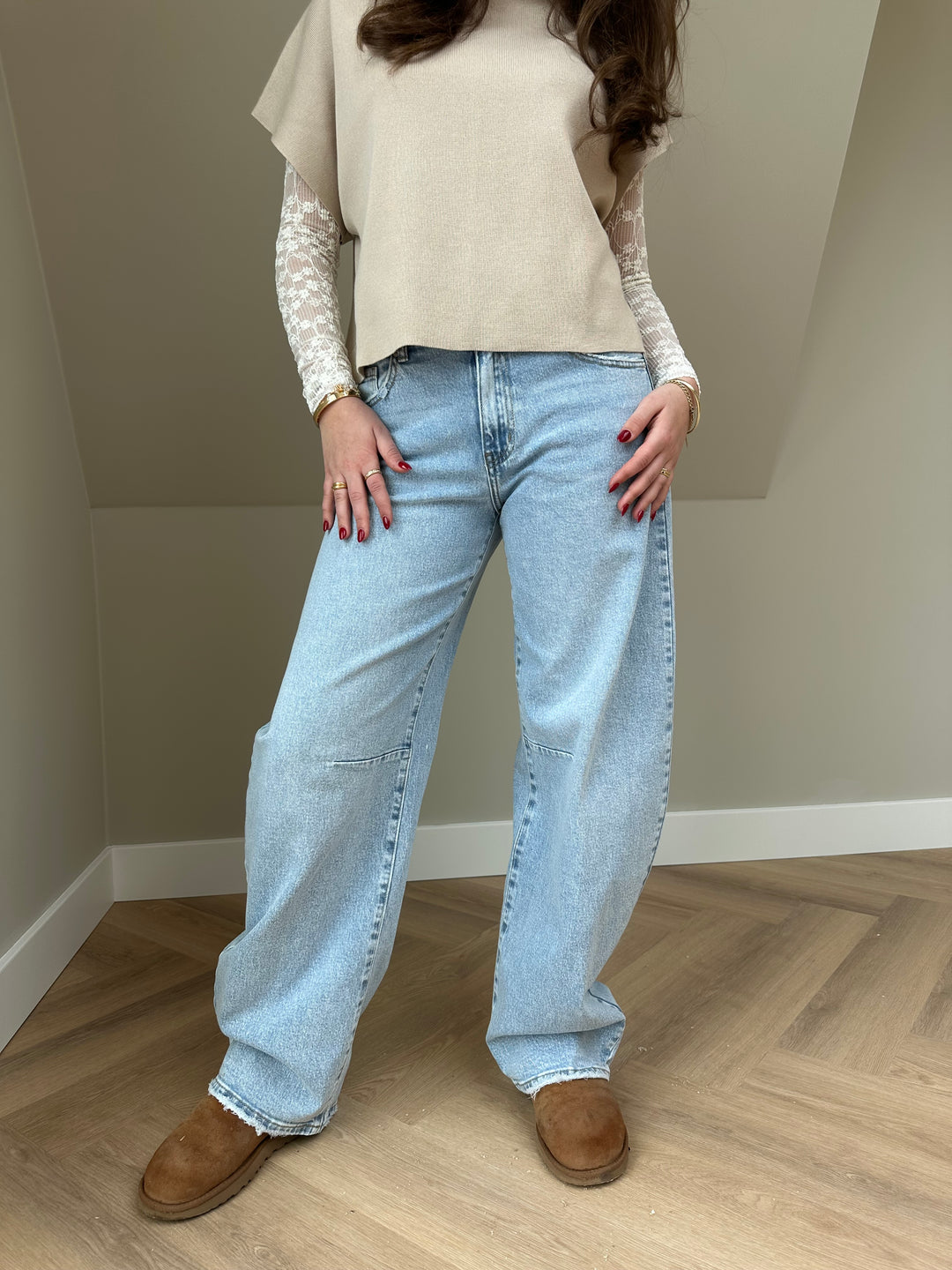 Barrel Jeans Light Blue