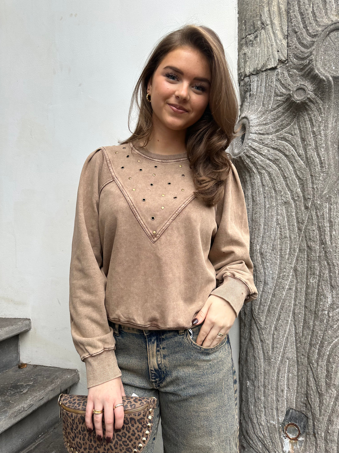 Soft Studded Sweater