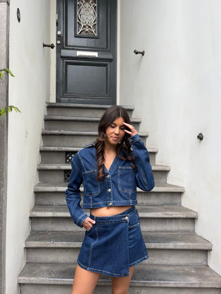 Bella Blue Denim Skirt