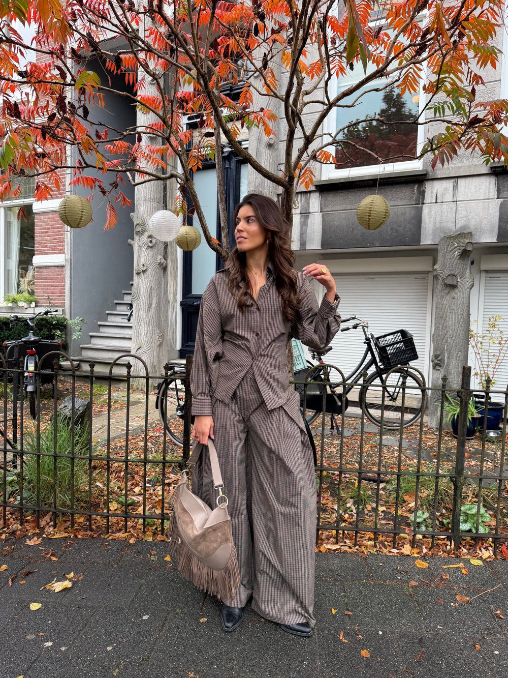Ida Check Pants