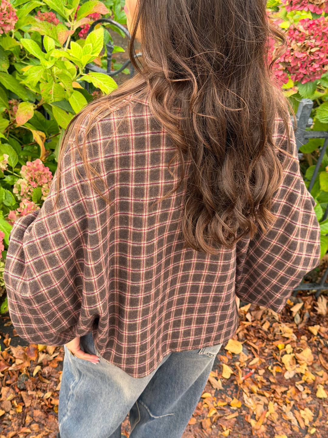 Lux Check Blouse