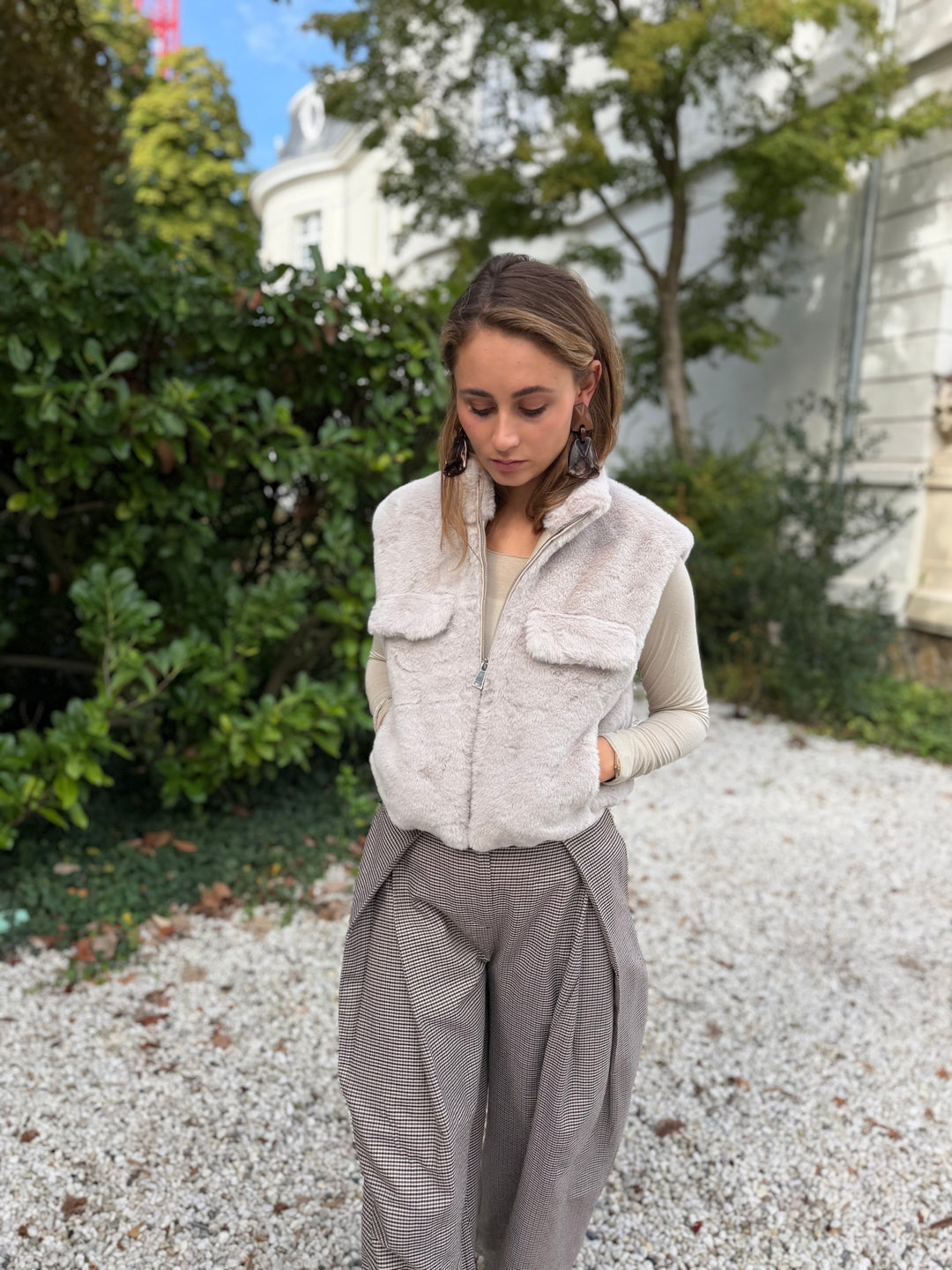 Mila Faux Fur Bodywarmer