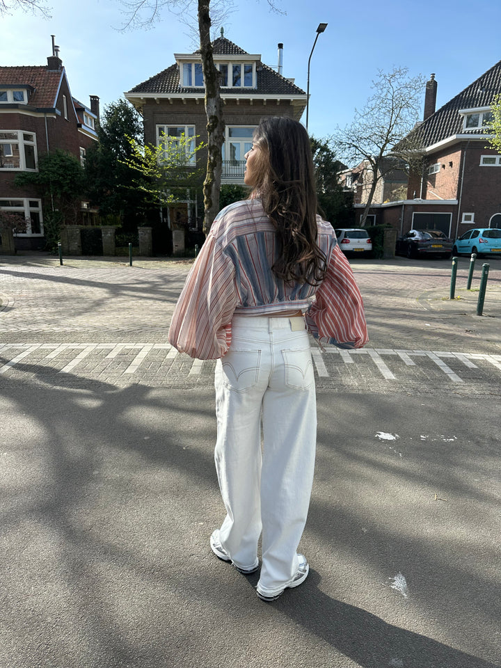 Loulou Stripe Blouse