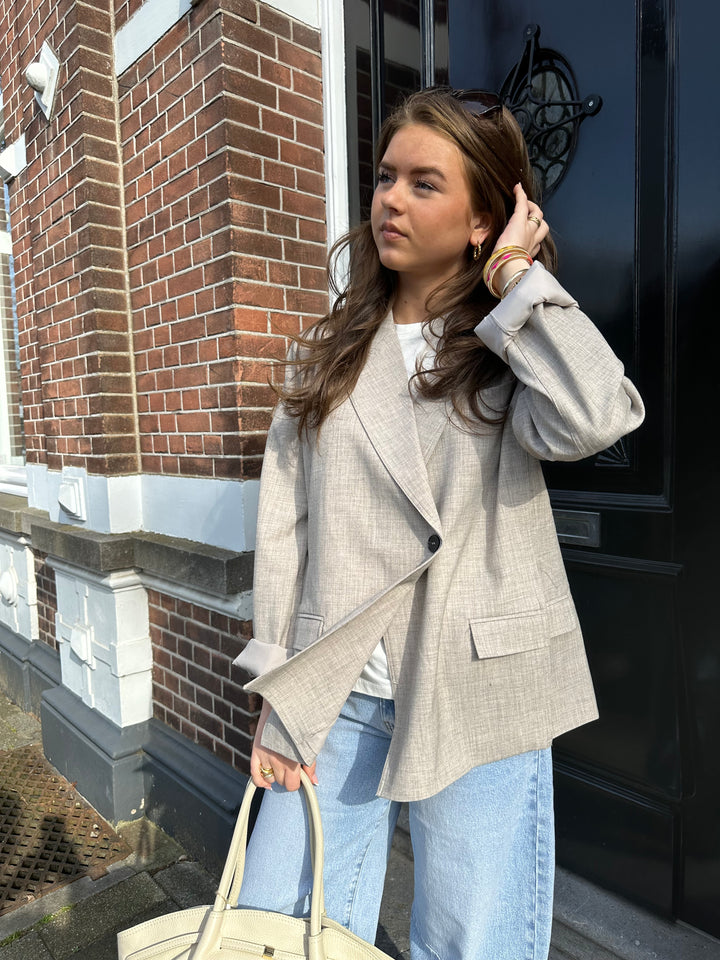 Linen Look Spring Blazer