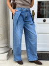 Pleated Tall Jeans - PRE ORDER