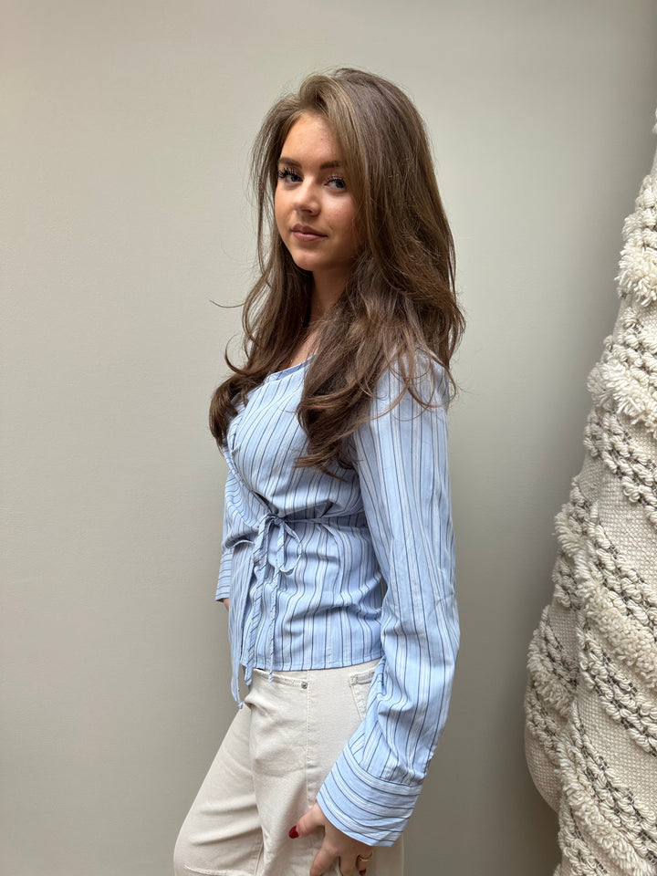Sky Wrap Blouse