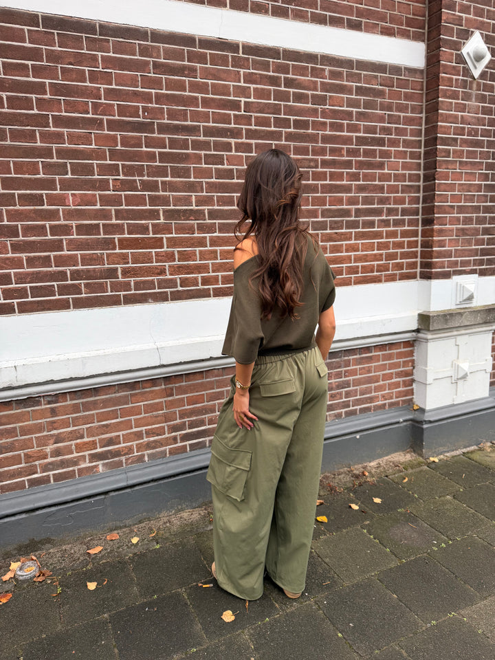 Cargo Wide Pants