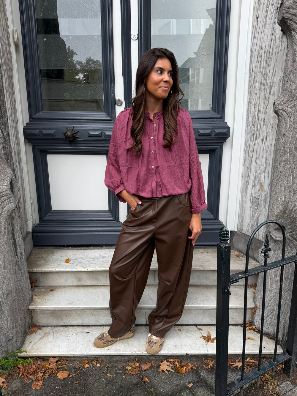 Saar Linen Blouse