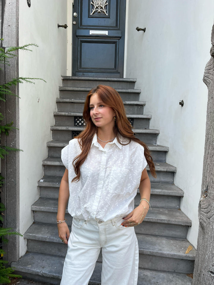 Amalfi Embroidery Blouse
