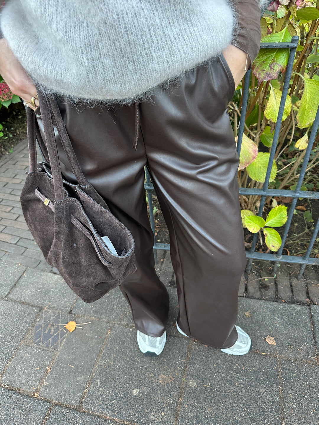 Leather Look Pants