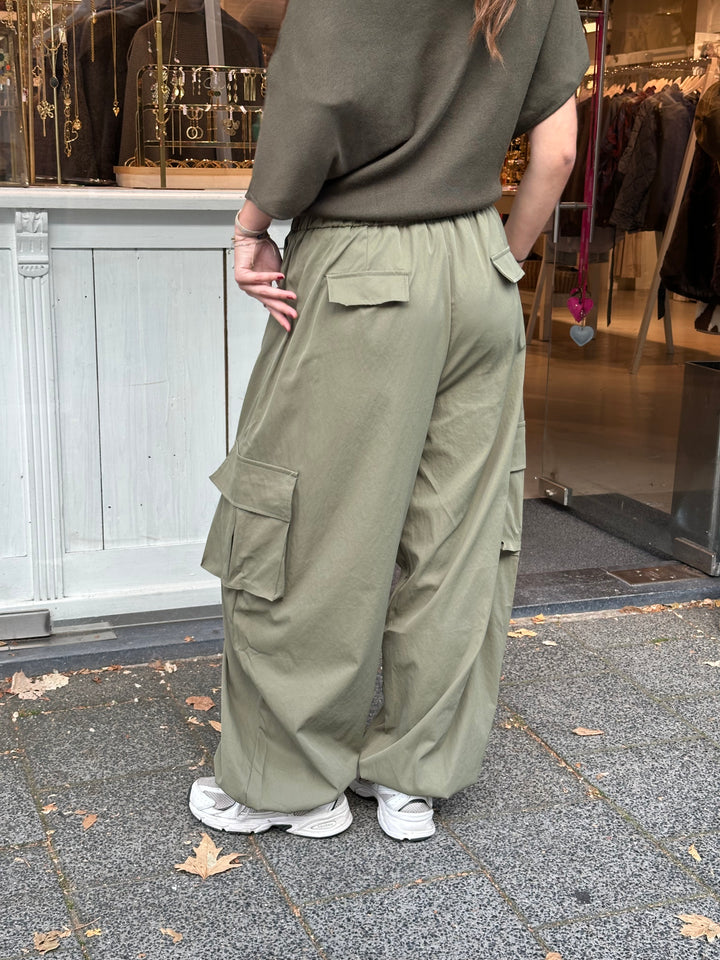 Cargo Wide Pants