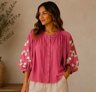Bibi Embroidery Blouse