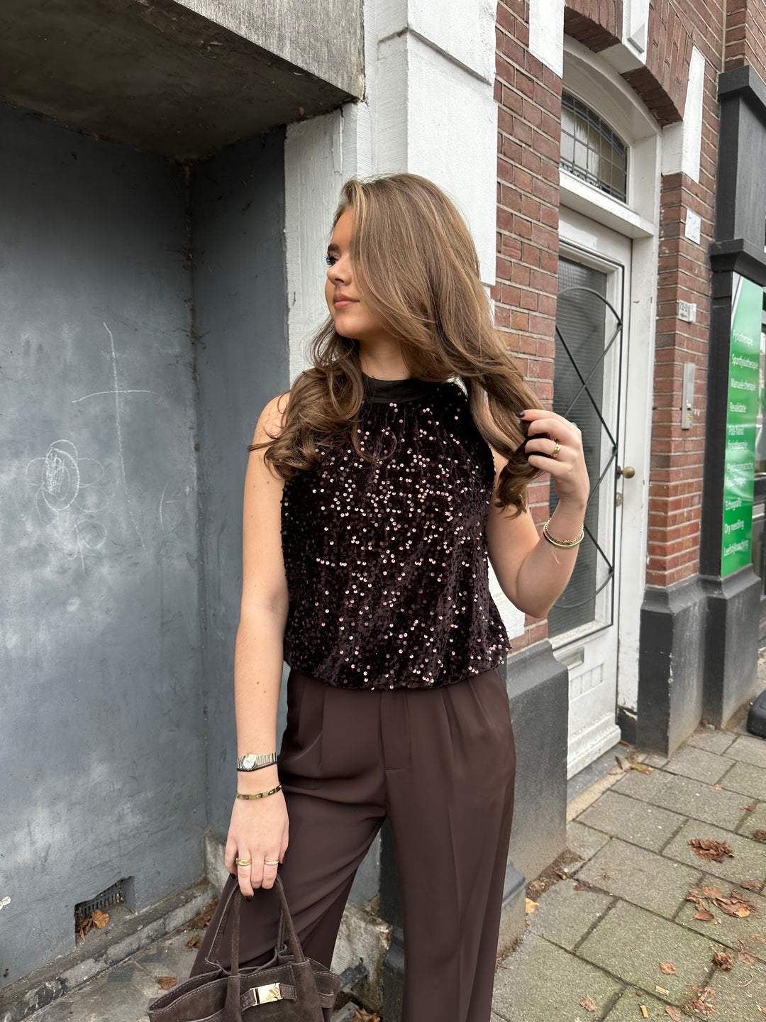 Midnight Sparkle Top