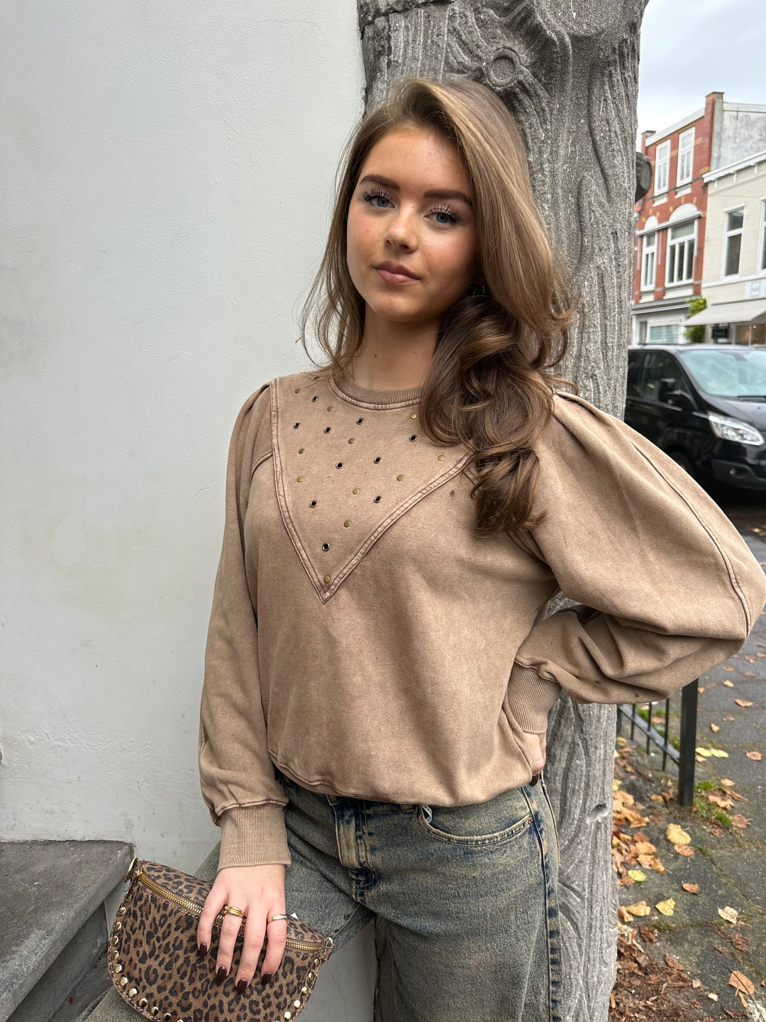 Soft Studded Sweater