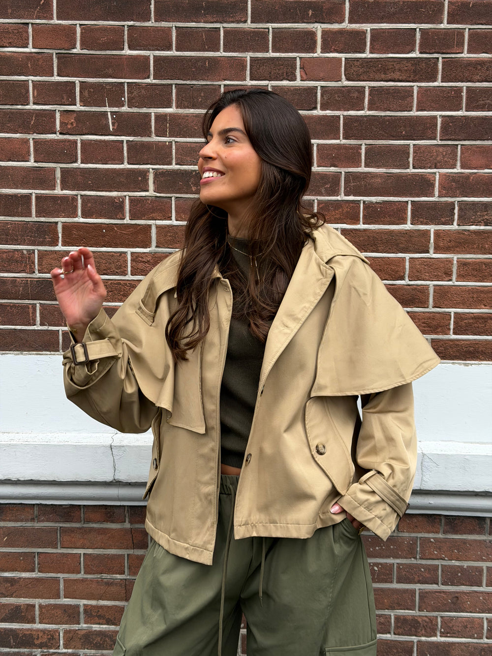 Sienna Cape Trench