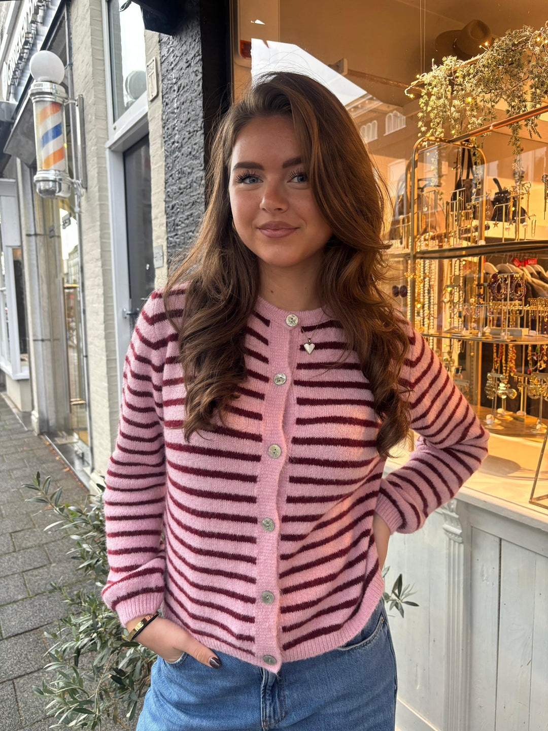 Berry Blossom Cardigan