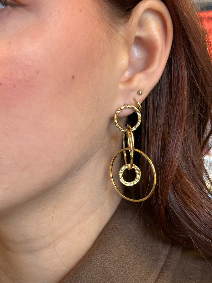 Triple Glow Earrings