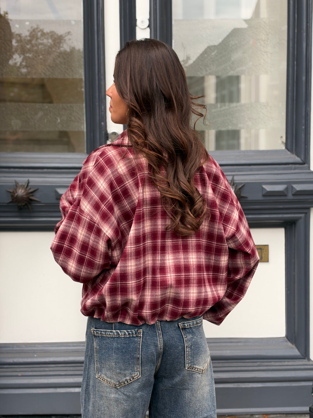 Romy Check Jacket