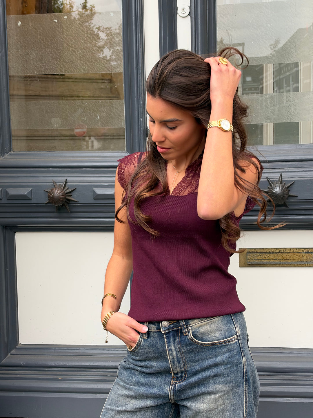 Luna Lace Top