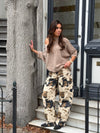 Pre Order - Printed Barrel Jeans