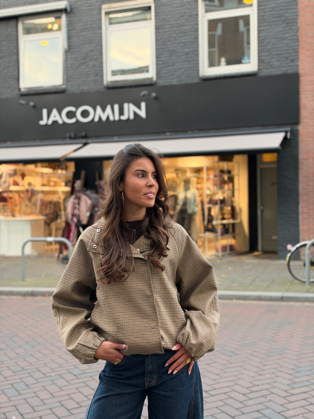 June Check Jacket