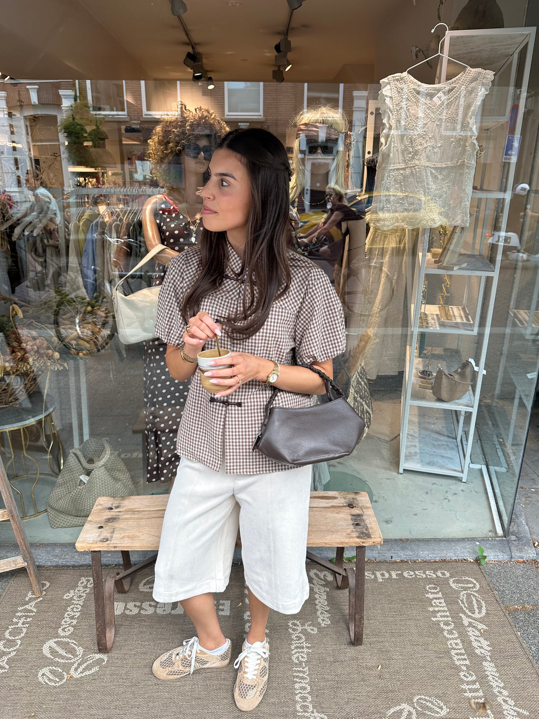 Check Blouse