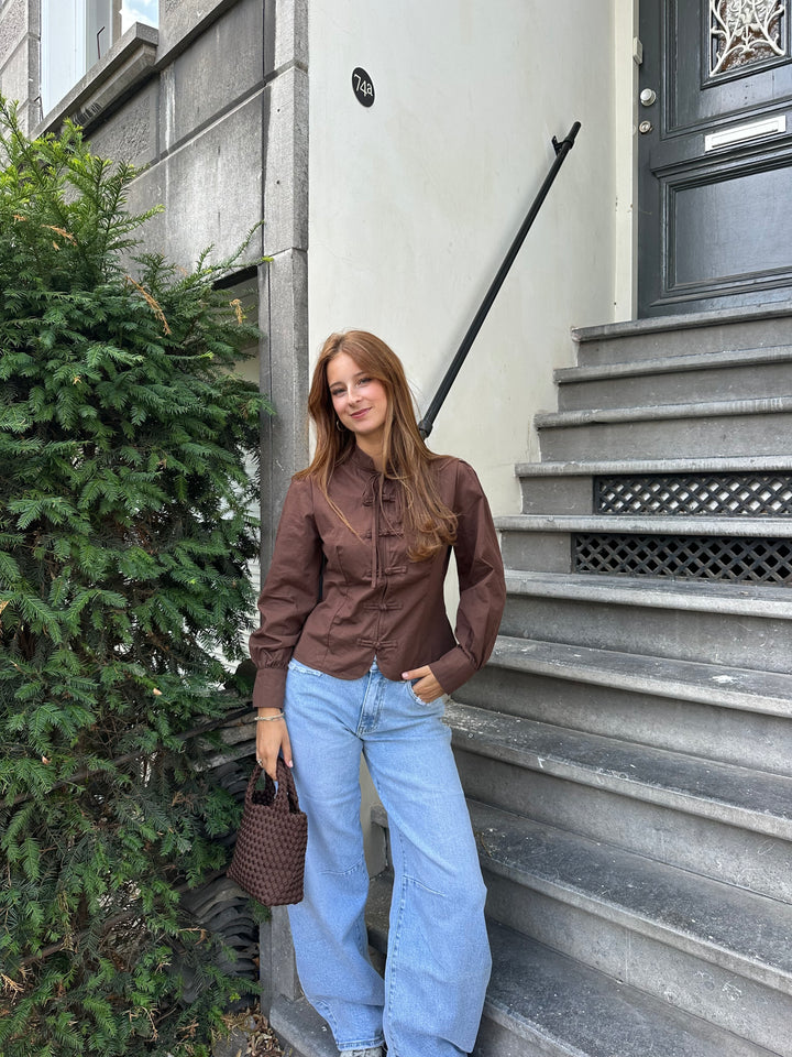 Choco Knot Blouse