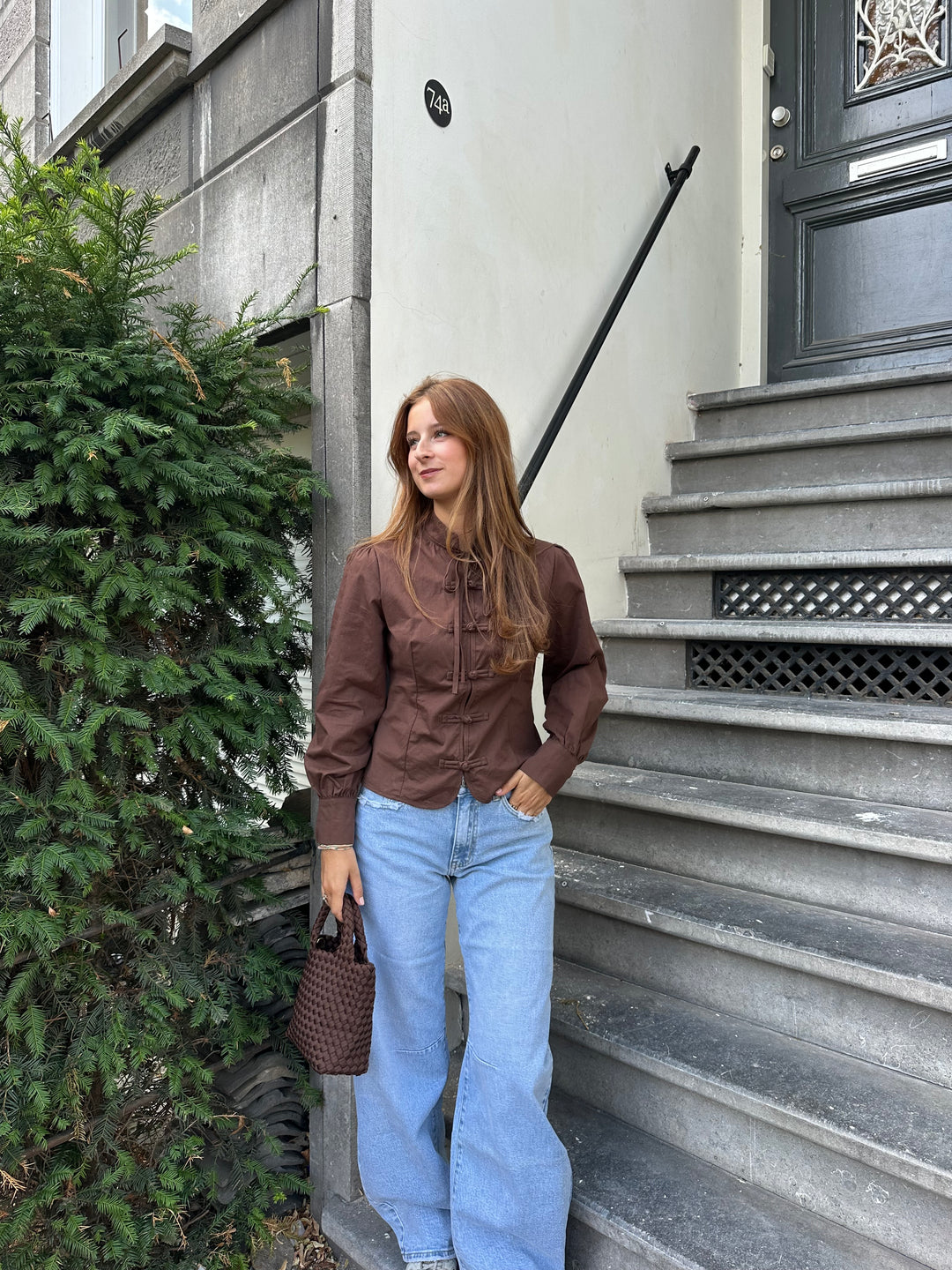 Choco Knot Blouse