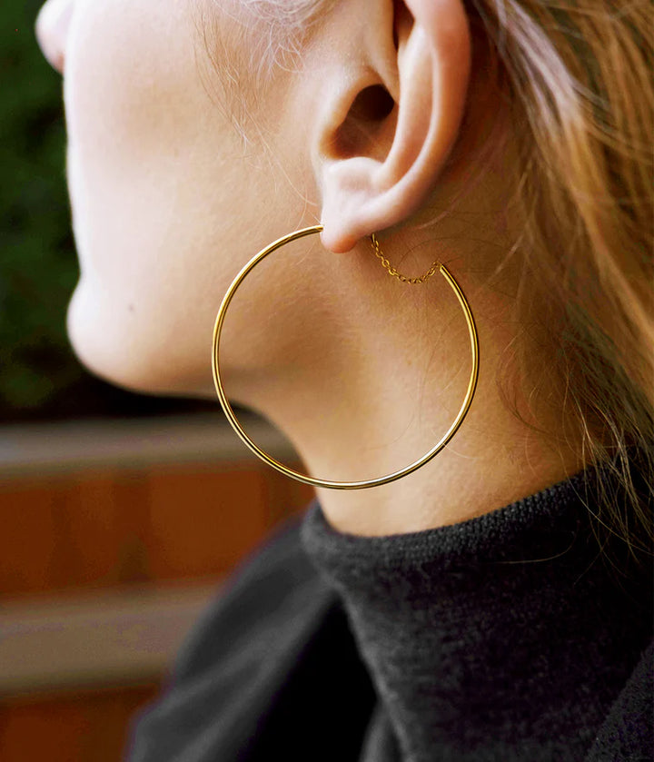 ZAG Bijoux Endless Hoop Earrings
