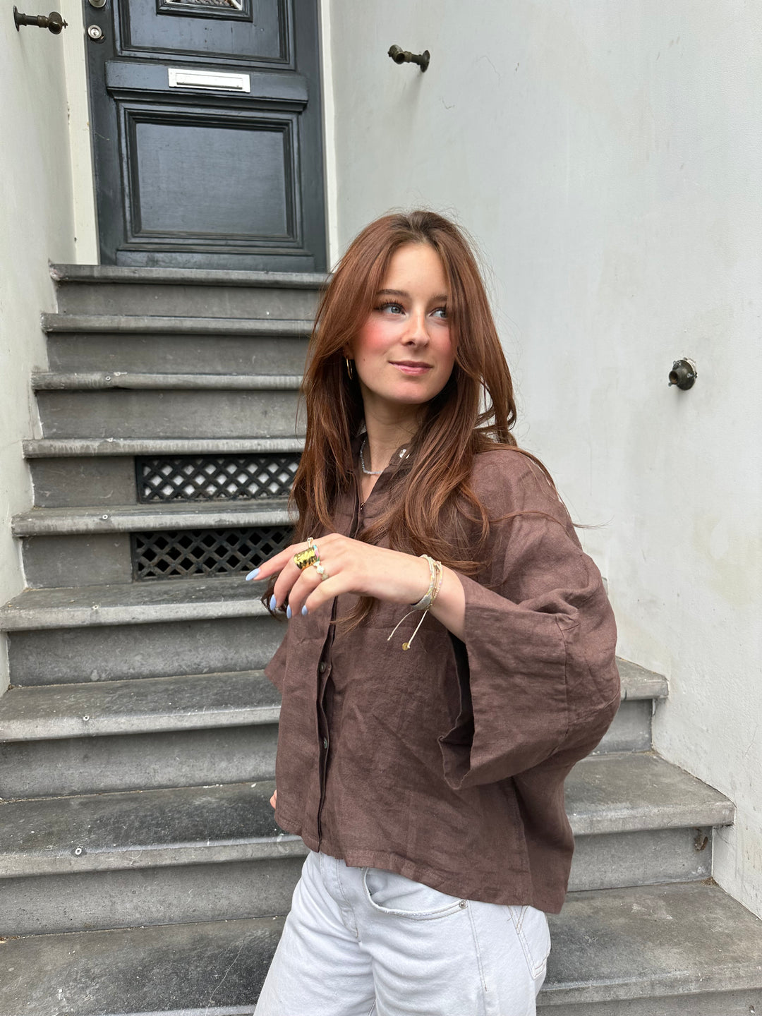 Loulou Linen Day Blouse