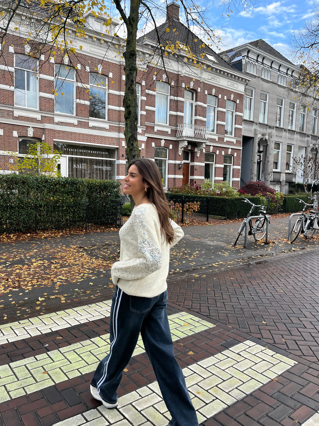 Knitted Sweater Sequin