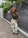 Printed Barrel Jeans - PRE ORDER