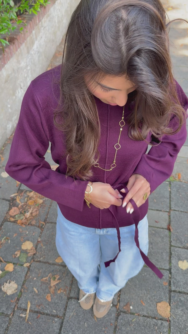 Marlou Wrap Sweater